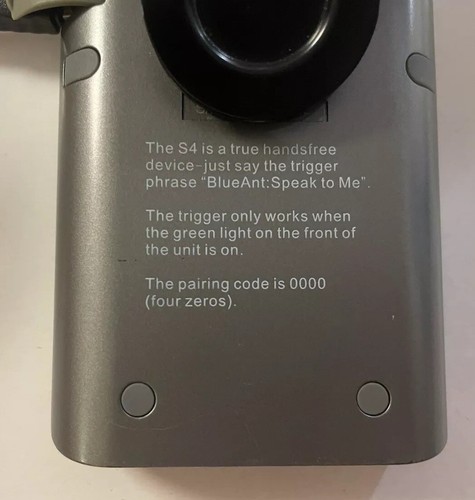 Blue Ant S4 Hands-Free Bluetooth Car Speakerphone (Powers On) - Picture 7 of 10
