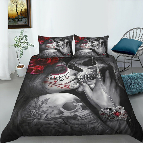 YZSQC Bettbezug-Set Mit 3D-Druck - Mikrofaser Bettwäsche Inkl. 2 Kissenbezügen, Sexy Design