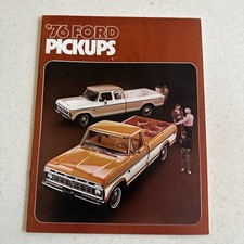 1976 Ford Pickup Trucks Sales Brochure Book. 1976 Ford Pickup Trucks Sales Brochure Book.