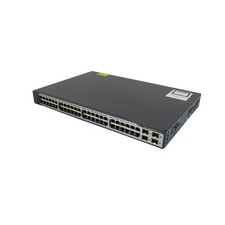 Cisco WS-C3750V2-48TS-S Catalyst 3750V2 48 10/100  4 SFP Switch