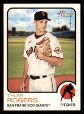 2022 Topps Heritage SP Short Print #433 Tyler Rogers San francisco Giants