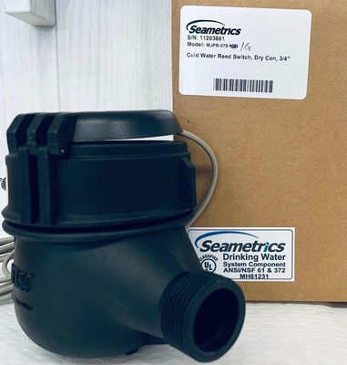 Seametrics MJPR-075-1G Multi-Jet Pulse Water Meter   3 4 , 1 Gal/Pulse, Reed