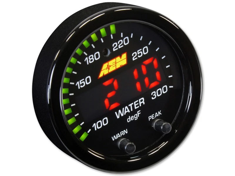 Aem Electronics 30-0302, One X-Series Temperature Gauge 100-300F Performance Par - Изображение 3 из 4
