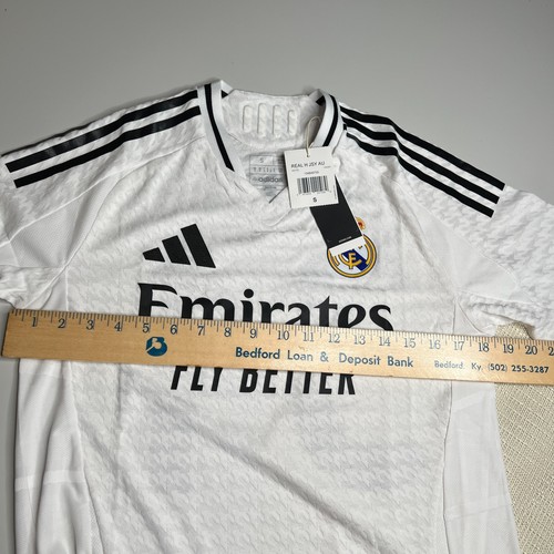 Adidas Real Madrid 2024/25 Home Jersey IX8095 Custom Shorter #34 Men’s Size S - Picture 2 of 12