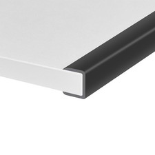 Rubber Edge Trim, Self-Adhesive Flexible Edge Protector for Plywood, Cabinet ...