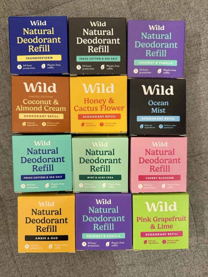 Wild Deodorant Refill Bundle Worth £72