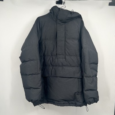 Snow Peak TAKIBI Spec Pullover Down Parka Jacket Black US Large Snow Ski Resort