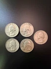 New ListingLot Of 5 1964 D Washington Quarters - Lot 3