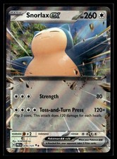 Pokemon TCG SV: Prismatic Evolutions #076/131 Snorlax ex NM