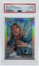 2021 Panini Prizm Manga #MTL Trevor Lawrence Manga Manga PSA 10