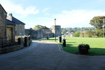 Foto 12x8 So finden Sie das Schloss Barnard Castle Ein paar diskrete Schilder c2017