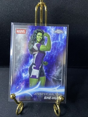 Topps Chrome Marvel She Hulk #137 Phase Four Base Card 2025