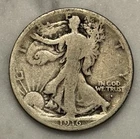 1916-S Obverse Walking Liberty Half Dollar - G - Good - 90% Silver