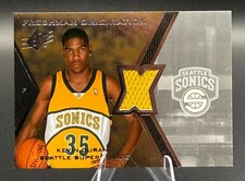 Kevin Durant 2007-08 Upper Deck SPx Rookie Jersey Relic Card #FO-KD (RC) - 810. rookie card picture
