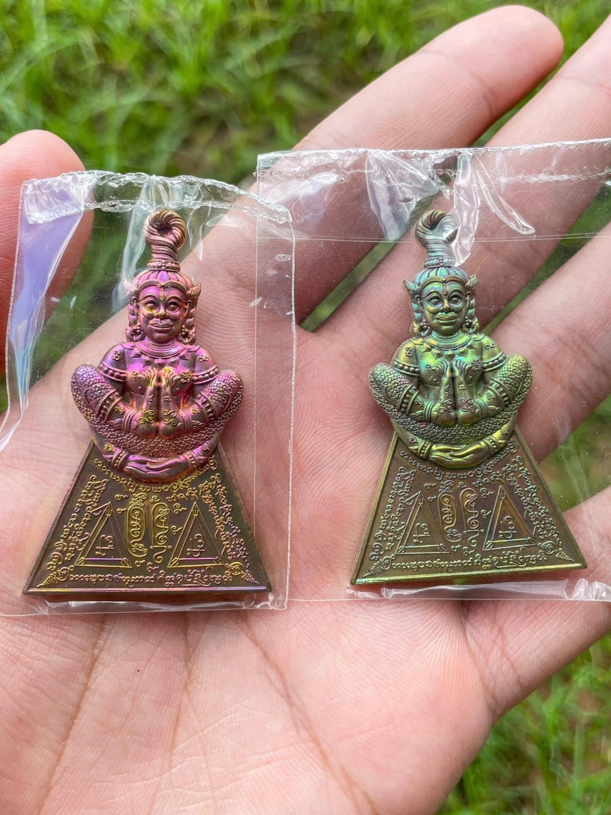 Ngang Phaya Marn Demon Charm Powerful Occult Amulet Luck Wealth Protection