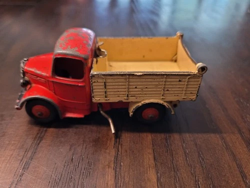 DINKY TOYS 410 Bedford End Tipper Dump Truck  Meccano England Vintage 1950s