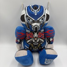 Authentic Transformers Build-A-Bear Plush 16  Transformer EUC Optimus Prime