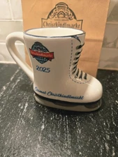⛸️ New Carmel Christkindlmarkt 2025 Christmas Mug Skating Boot Collectible ⛸️