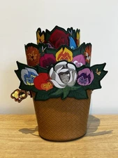 Loungefly Disney Alice In Wonderland Singing Flower Basket Crossbody Bag NWOT