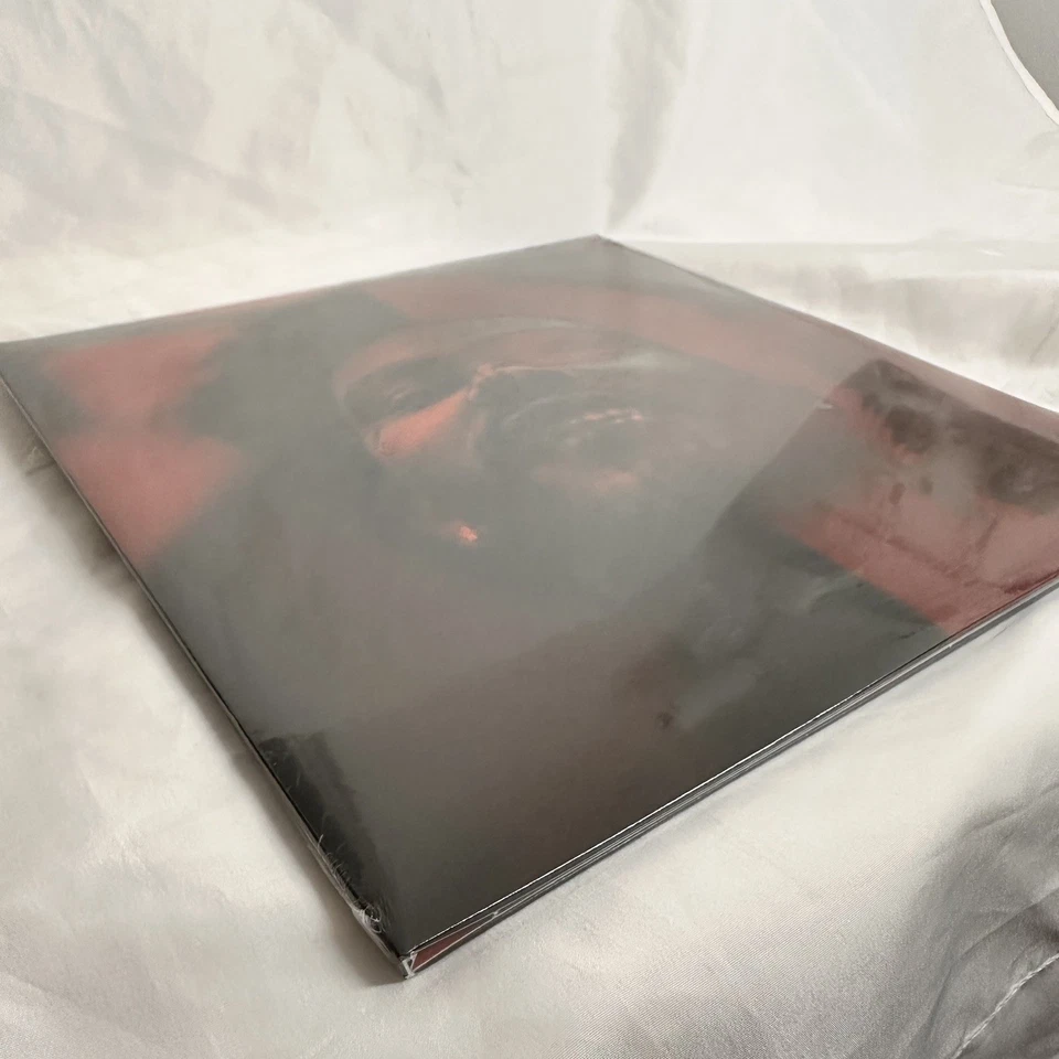 The Weeknd AFTER HOURS Deluxe Edition Clear Red Splatter 2LP UNSIGNED Sleeve VG - Image 3 of 4