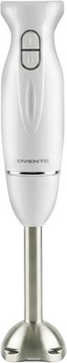 OVENTE 300W White Electric Hand Immersion Blender
