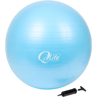 Q4Life - Fitnessball Ø 65 cm Gymnastikball Fitnessball Sitzball - inkl. Pumpe
