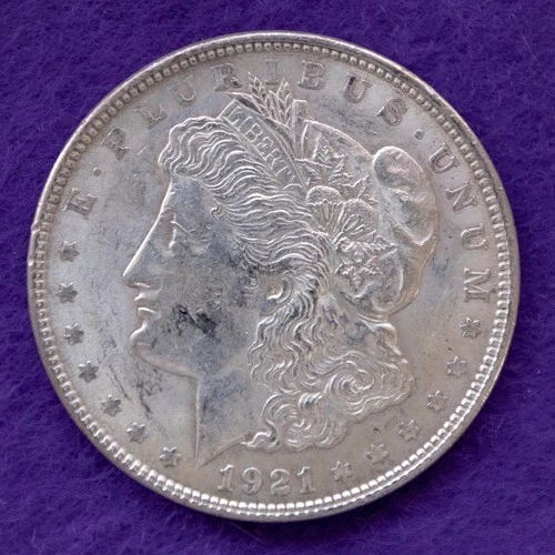 New Listing1921 P Morgan Silver Dollar 90% Silver VF Very Fine