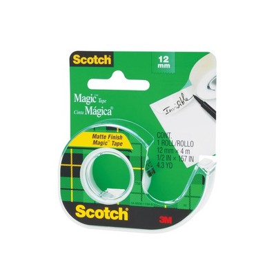 3M 104 Scotch Magic Matte Finish Clear Invisible Tape  (8-PACK)