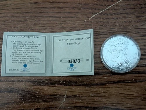 2011 American Eagle Silver Dollar-Uncirculated