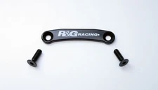 R&G Racing Black Footrest Delete Blanking Plates BLP0056BK