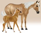 Breyer 1872 Ebony Shines & Charlize Traditional 1:9 scale Quarter Horse Set NEW