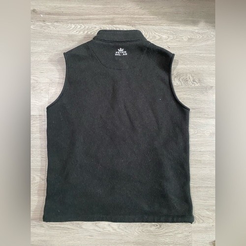 Peter Millar Element Warmth Black Sleeveless Fleece Vest - Picture 2 of 6