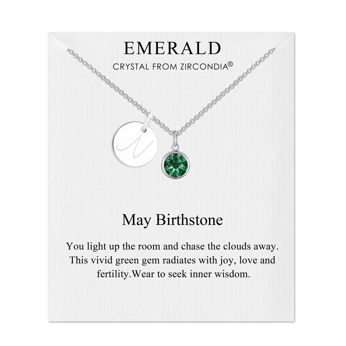 Green May Birthstone Necklace Walmart Kendra Scott Birthstone May