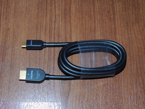 Genuine OEM Original SONY Mini HDMI Cable w/ Ethernet High-Speed HEC - DLC-HEM30 - Picture 1 of 2