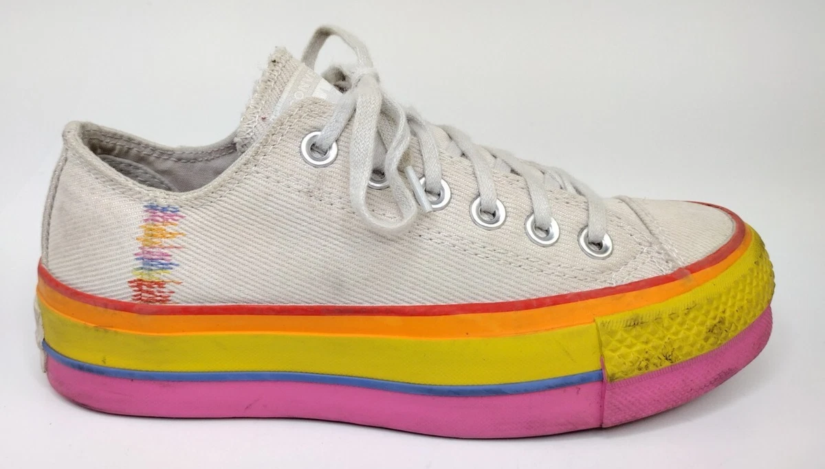 Converse platform store rainbow