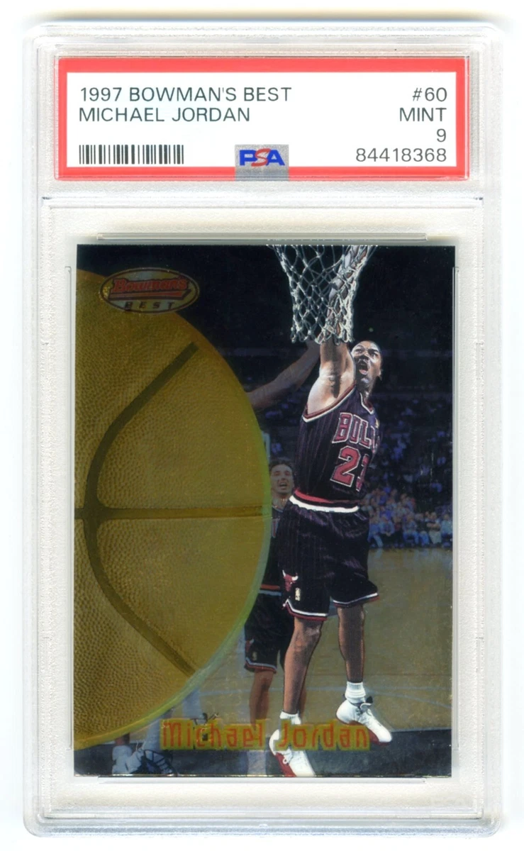Bowman Michael Jordan 9 Graded Basketball Sports Trading Cards