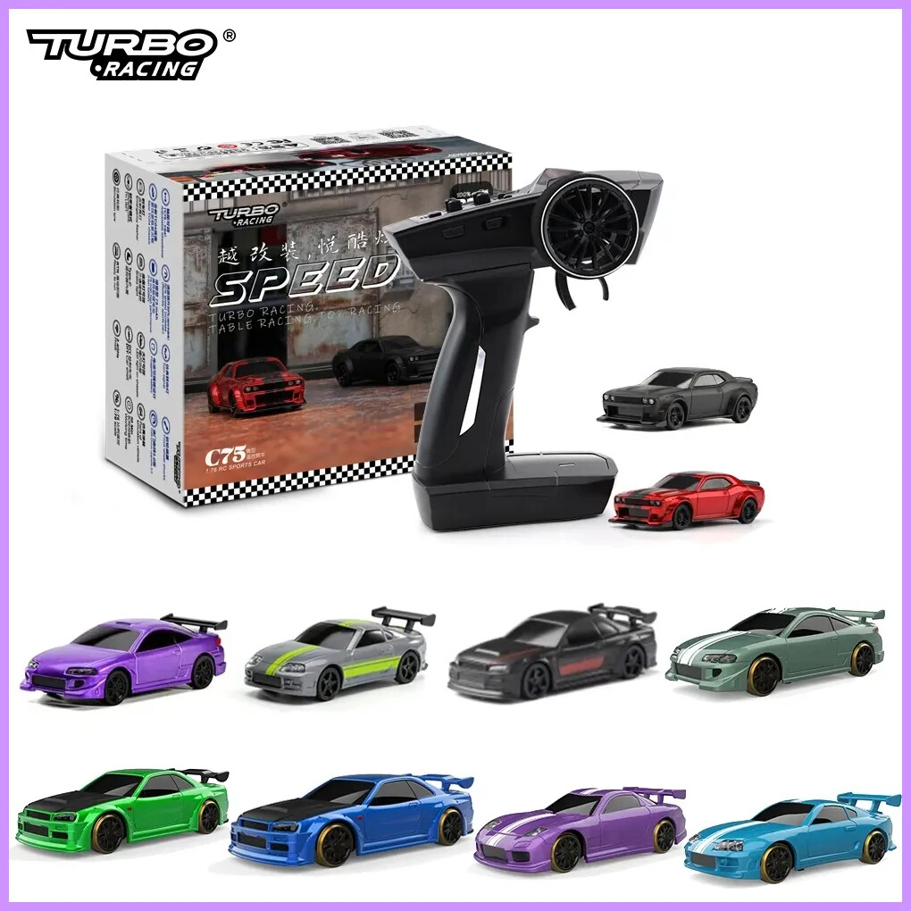 Turbo Racing 1:76 C65 C64 C63 C61 C62 C72 C73 C74 C75 RTR Flat