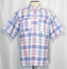 Habit UPF 40 Solar Factor Button Front Fishing Shirt TS10294 Mens Size Medium