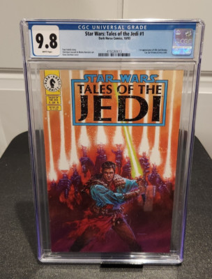 Star Wars Tales of the Jedi #1 CGC 9.8 NM/MT 1993 1st Ulic Cay Quel-Droma Arca