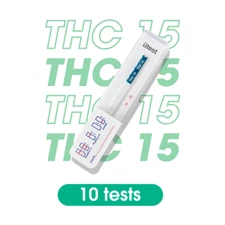 (10 Pack) THC 15 ng/mL Ultra Low Level Marijuana Cannabinoid Drug Testing Kits