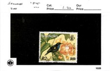 Seychelles, Postage Stamp, #845 Used, 2000 Bird