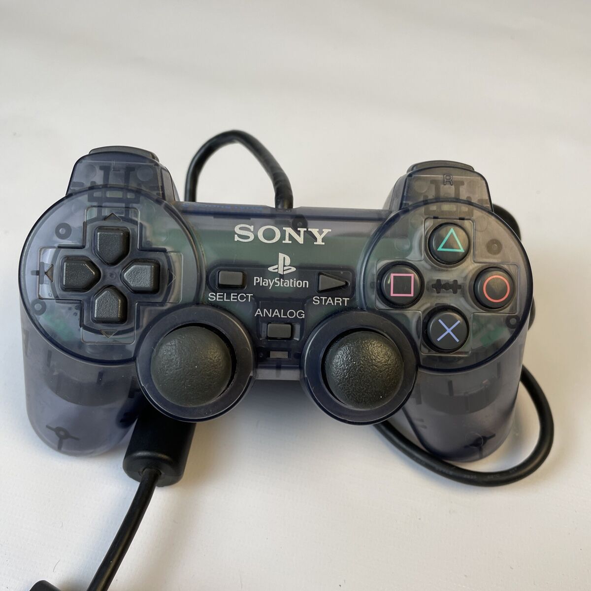 Official Sony PlayStation 2 PS2 Dualshock 2 - Smoke Grey Official Sony PlayStation 2 PS2 Dualshock 2 - Smoke Grey