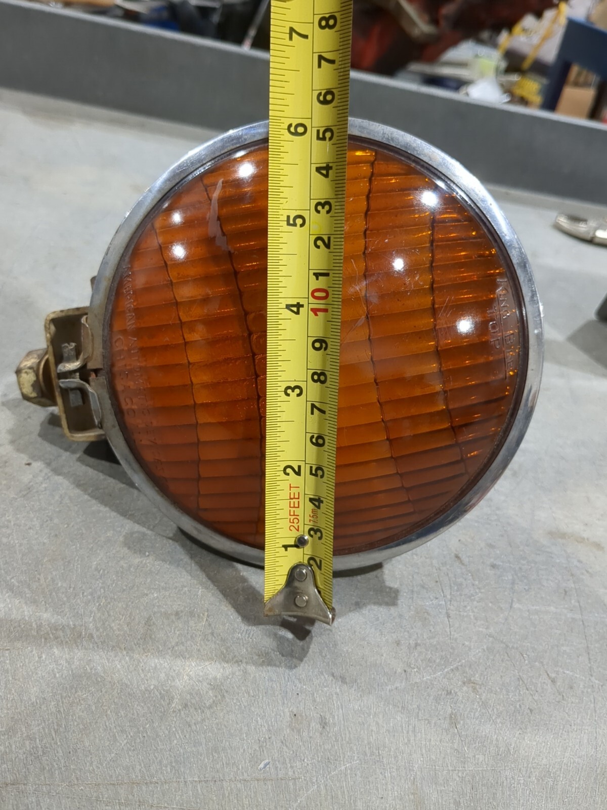 Vintage 6" King Bee Headlight Fog Light Hot Rat Rod TROG 32 34 31 30