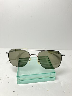 Randolph Aviator サングラス シルバー 58◻︎20-140 Aviator Matte Chrome & AGX Sunglasses | Randolph USA
