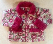 HANNA ANDERSSON Girls Size 110 / 5 Floral Jacket Coat