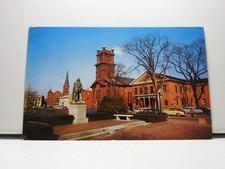 Postcard City Hall Westfield Massachusetts Published Natural Color Cards    E850