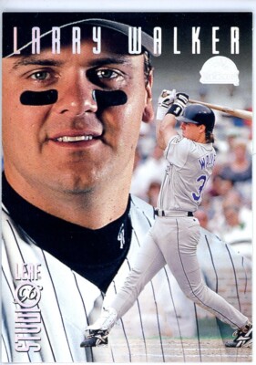 1996 Leaf Studio - Larry Walker #78 Silver Press Proof /100