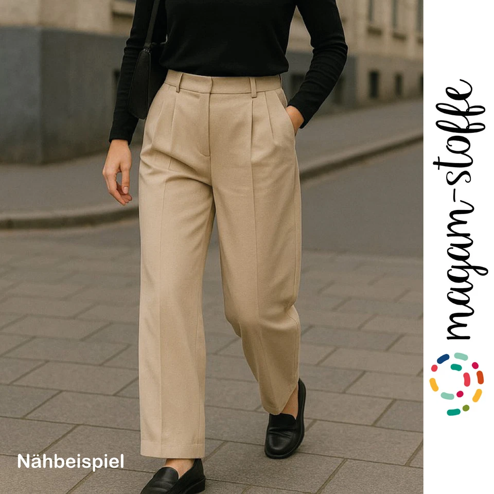 MAGAM-Stoffe "Gabardine" Anzugstoff Hosen Kleider Mänteln Meterware ab 50cm - Bild 4 von 4