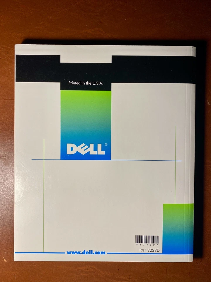Dell Inspiron 3500 Portable Computer Reference Troubleshooting Guide Manual Only - Image 2 of 2