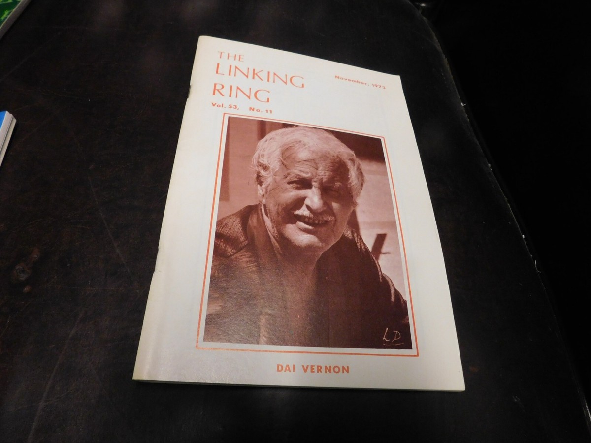 The Linking Ring Magazine Of Magic & Magicians 1973 November | eBay
